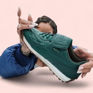 Puma x Rihanna Fenty Avanti L Dark Myrtle Green Trainer Tennis Shoes